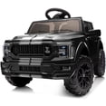 thumbnail image 1 of Outfunny Kids Ride on Car, Licensed Ford-Shelby F-150 12V Ride on Toy Truck for Toddlers with Remote, Trunk - Black, 1 of 9