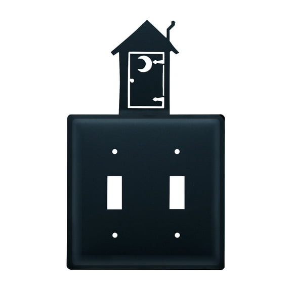 Outhouse Double Switch Cover