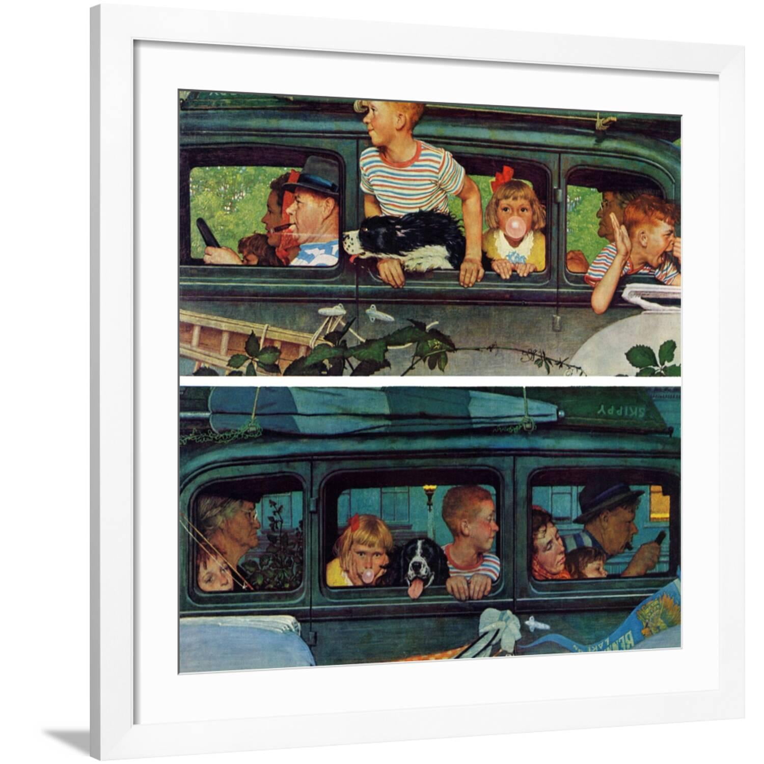 Art.com Outing or Coming and Going, August 30,1947 Giclee Print by