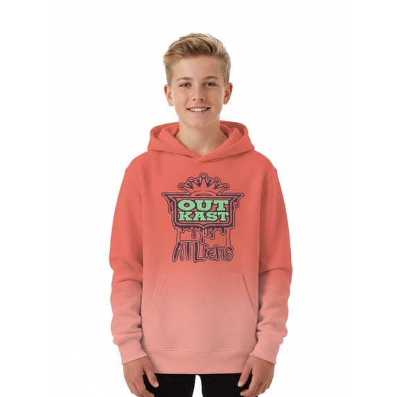 Outkast, Boys' & Big Boys' Elevated Graphic Hoodie, Sizes 4-18