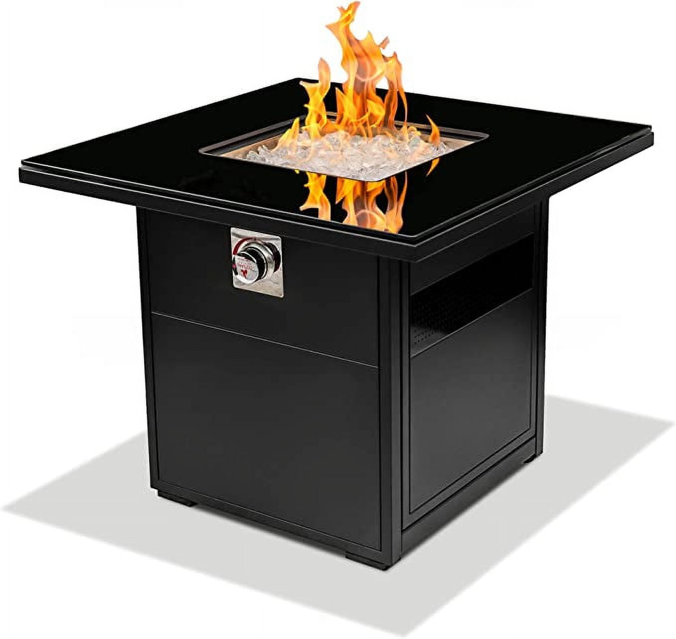 Outland Living Yaletown 420 Model Square Fire Pit Table for Outside