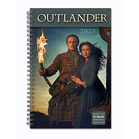 Pre-Owned Outlander 2023 Weekly & Monthly Planner, 16-Month Engagement Calendar: September 2022 - December 2023, 6" x 9" (ENGAGEMENT 16 MONTH) Paperback