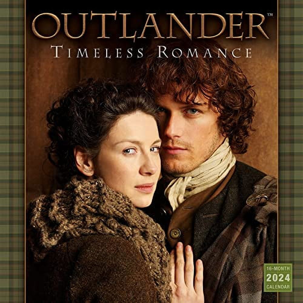 Outlander 2024 Wall Calendar, 16Month Timeless Romance Calendar, 12" x