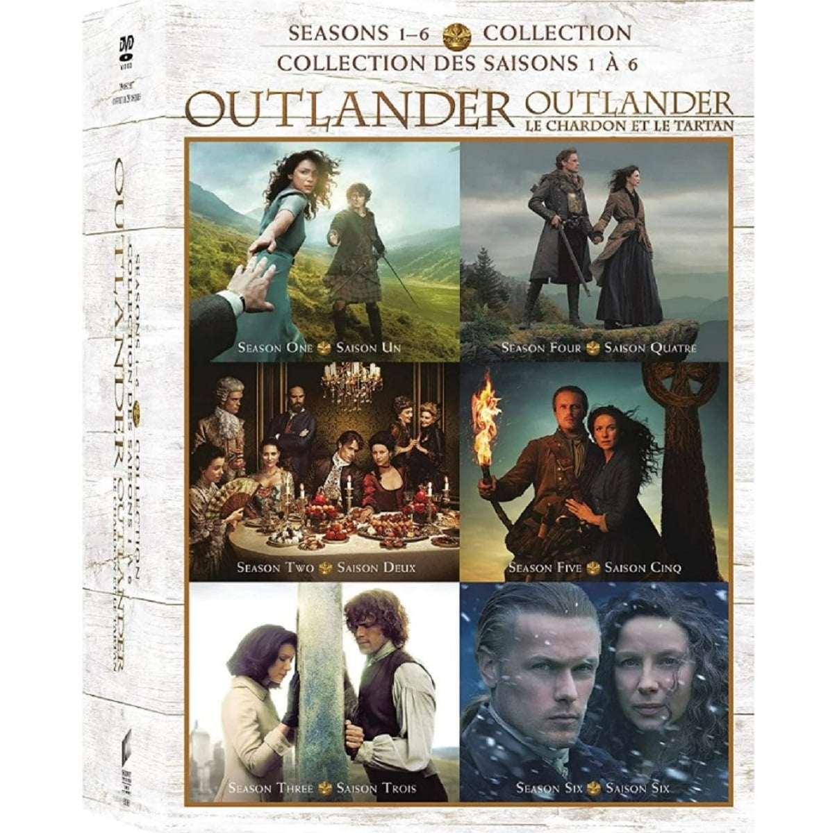 Outlander: Complete Seasons 1-6 Collection (DVD) - Walmart.com