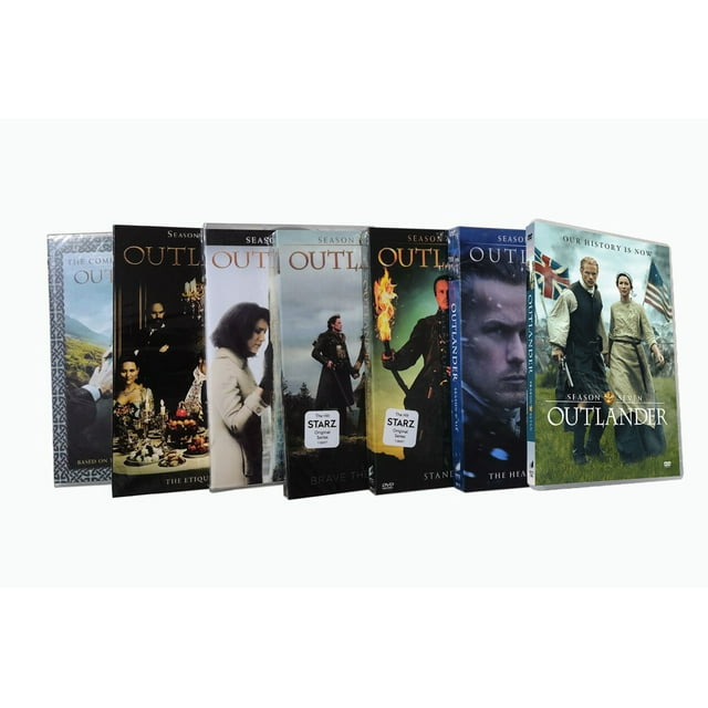 Outlander TV Series Complete Box Set Seasons 17 (DVD)