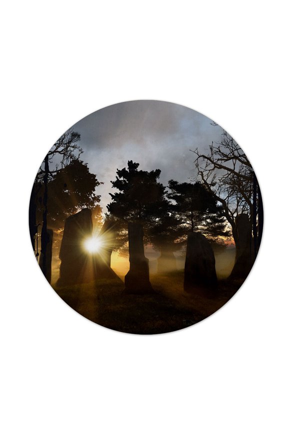 Outlander Craigh Na Dun 7.5" Round 1/4" Thick Mousepad