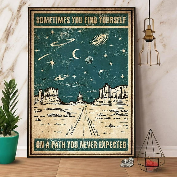 Outlander Sometimes You Find Yourself On A Path You Never Expected Paper Poster No Frame Matte Wall Art Decor 11 x 17 Inch Poster