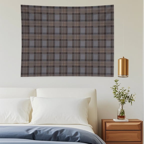 Outlander Tartan - Fraser Tartan Wall Tapestry 30"x40" Lightweight, Wrinkle-Resistant Hanging Blanket for Bedroom Living Room Decor