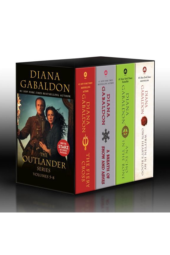Outlander Volumes 5-8 (4-Book Boxed Set): The Fiery Cross, a Breath of Snow and Ashes, an Echo in the Bone, Written in M, (Paperback)