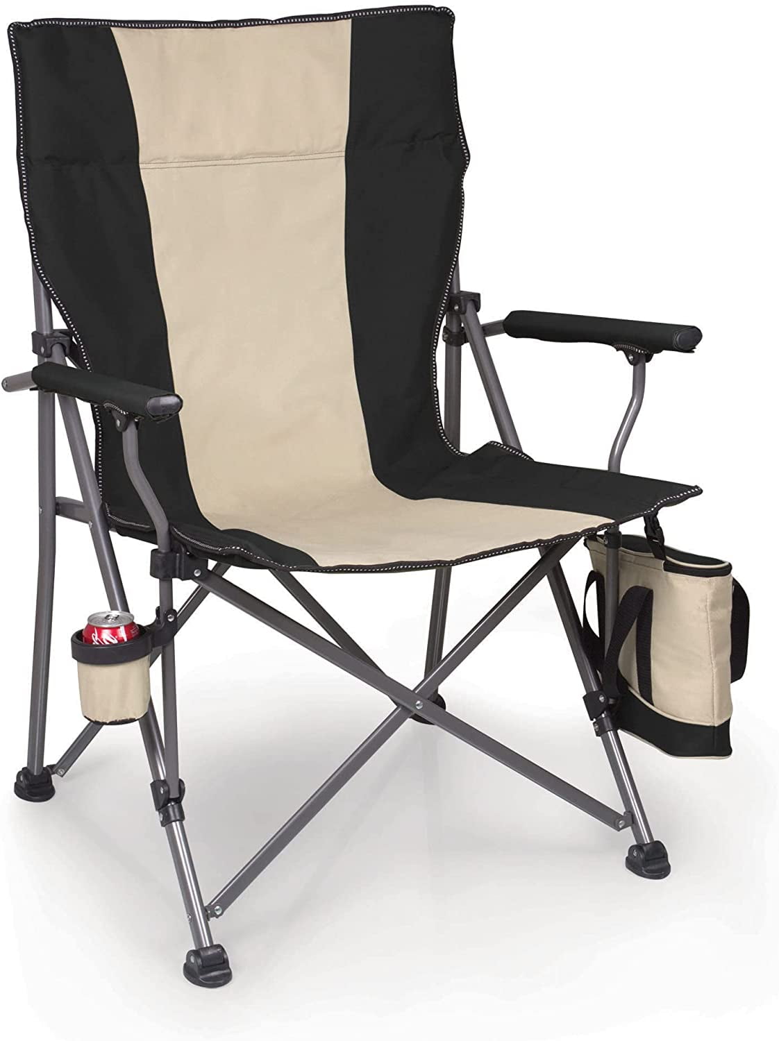 Outlander XL Camping Chair with Cooler, Heavy Duty Beach Chair, Outdoor