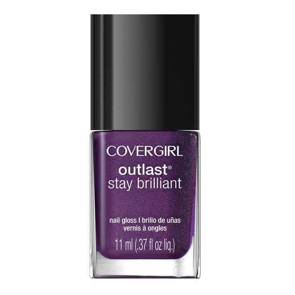 Outlast Stay Brilliant Nail Gloss Violet Flicker 80, .37 oz