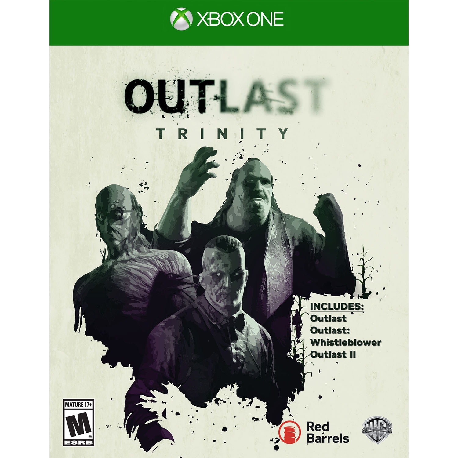 Outlast Trinity - Xbox One Horror Game Bundle (Outlast 1, Whistleblower,  Outlast 2), image size:1500x1500