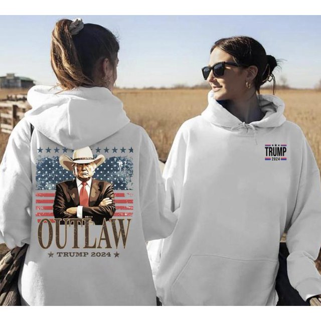 Outlaw For Presiident christmas Cowboy 2024 . Election 2024. Western