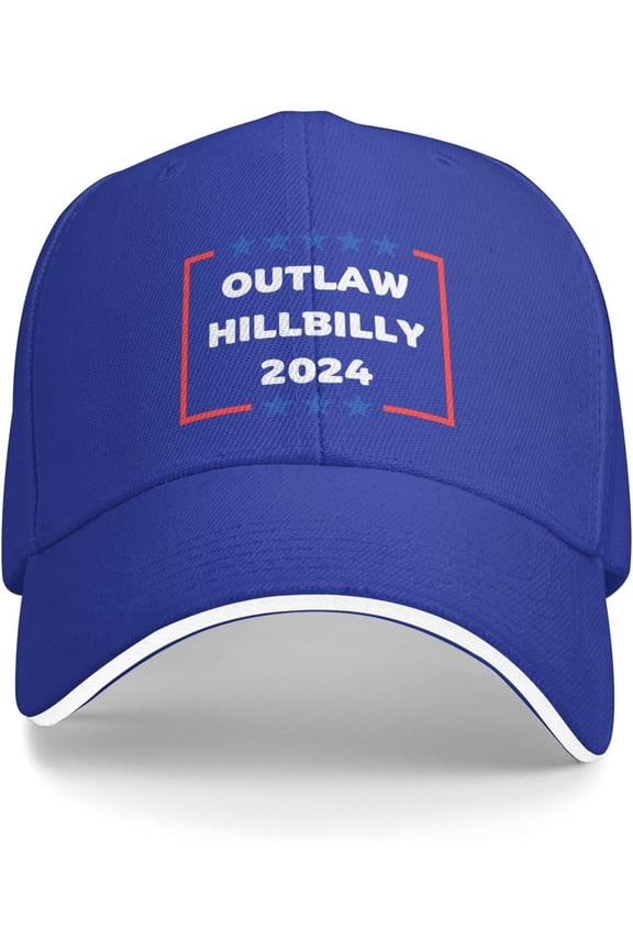 Outlaw Hillbilly 2024 Baseball Cap Unisex Breathable Sun Caps