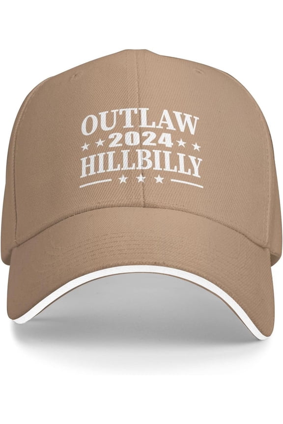Outlaw Hillbilly 2024 Baseball Caps for Men 90s Vintage Baseball Hats