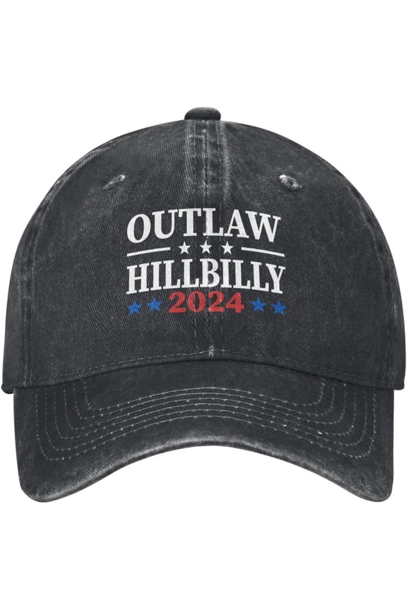 Outlaw Hillbilly 2024 Baseball Caps for Men 90s Vintage Baseball Hats