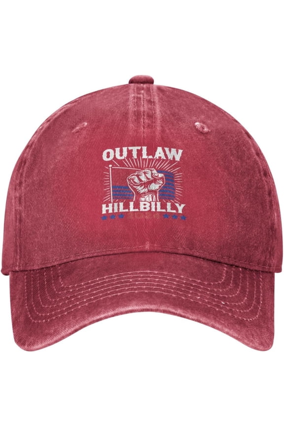 Outlaw Hillbilly 2024 Baseball Caps for Men 90s Vintage Baseball Hats