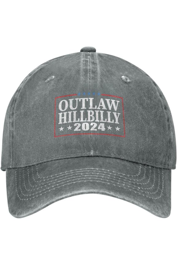 Outlaw Hillbilly 2024 Baseball Caps for Men 90s Vintage Baseball Hats