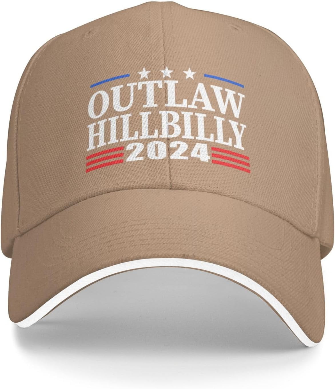 Outlaw Hillbilly 2024 Baseball Caps for Men 90s Vintage Baseball Hats
