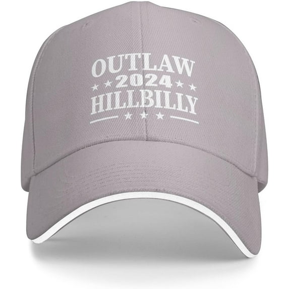 Outlaw Hillbilly 2024 Baseball Caps for Men 90s Vintage Baseball Hats