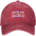 thumbnail image 1 of Outlaw Hillbilly 2024 Baseball Caps for Men 90s Vintage Baseball Hats, 1 of 7