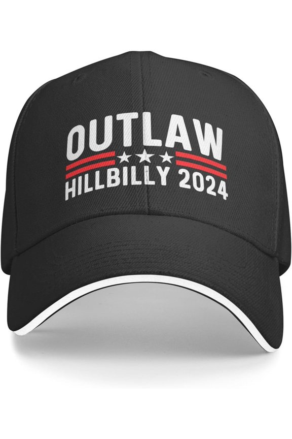 Outlaw Hillbilly 2024 Cap Men Dad Hat Graphic Hat