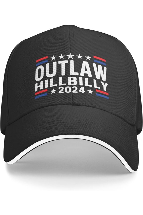 Outlaw Hillbilly 2024 Cap for Men Baseball Cap Fashionable Hat