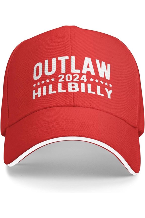 Outlaw Hillbilly 2024 Hat Men Baseball Caps Cute Hats