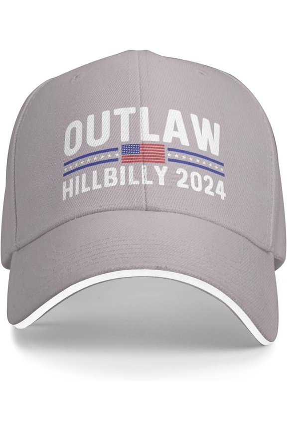 Outlaw Hillbilly 2024 Hat for Men Baseball Cap Graphic Hat