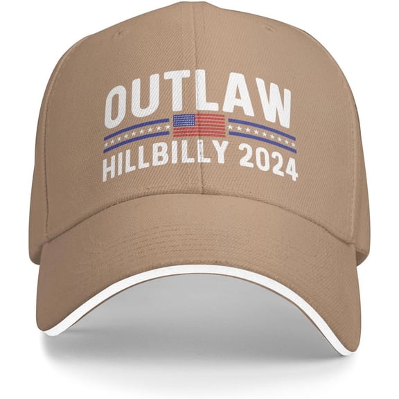 Outlaw Hillbilly 2024 Hat for Men Baseball Cap Graphic Hat