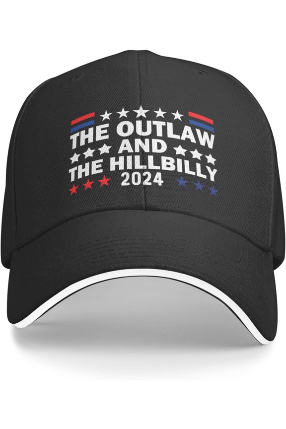 Outlaw Hillbilly 2024 Hat for Men Dad Hat Graphic Hat