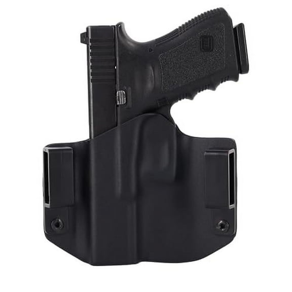 Outlaw Holsters Coyote USA OWB Holster (Left-Hand, Taurus G3c), Black