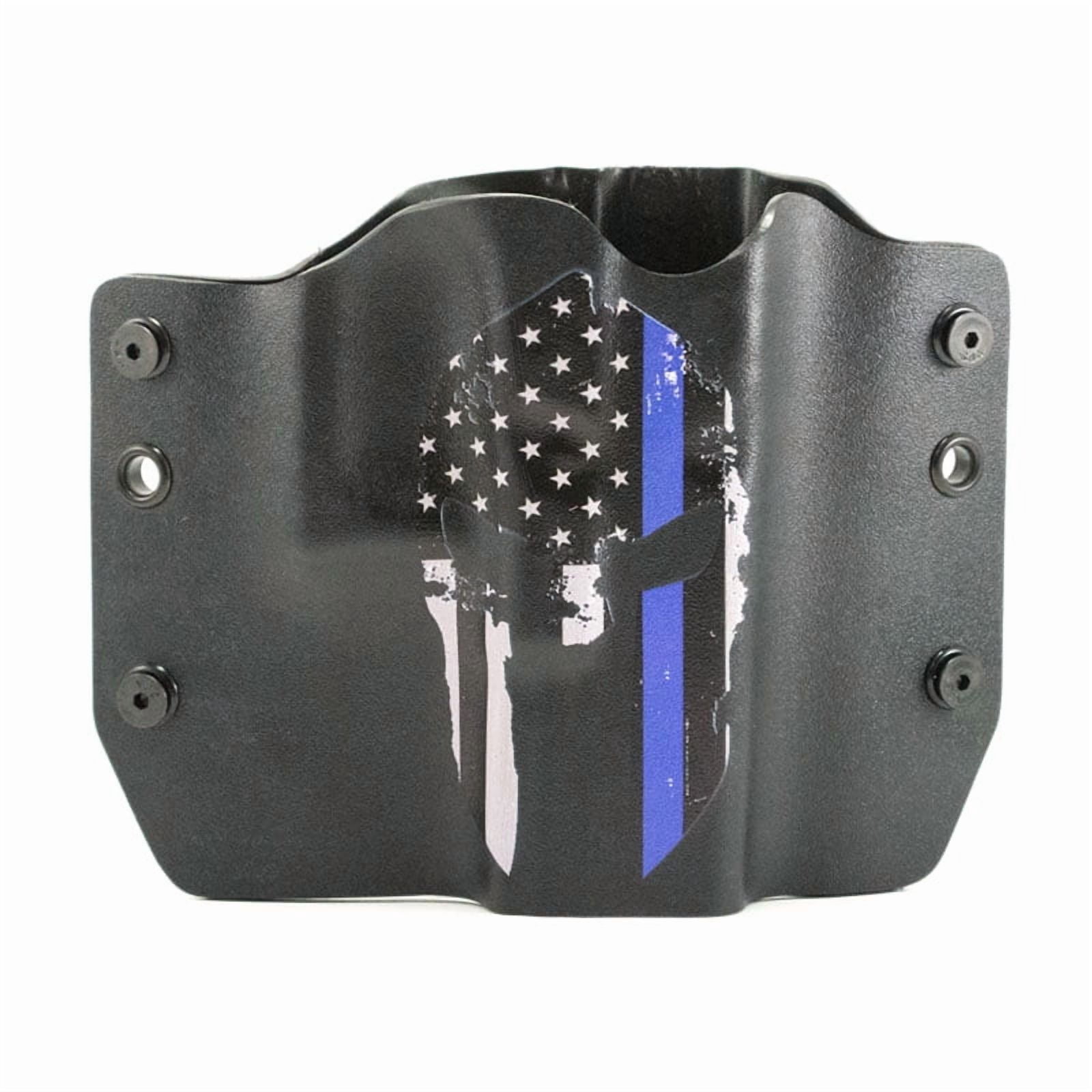 Outlaw Holsters: Spartan Blue Line OWB Kydex Gun Holster for HK VP9, Right Handed.