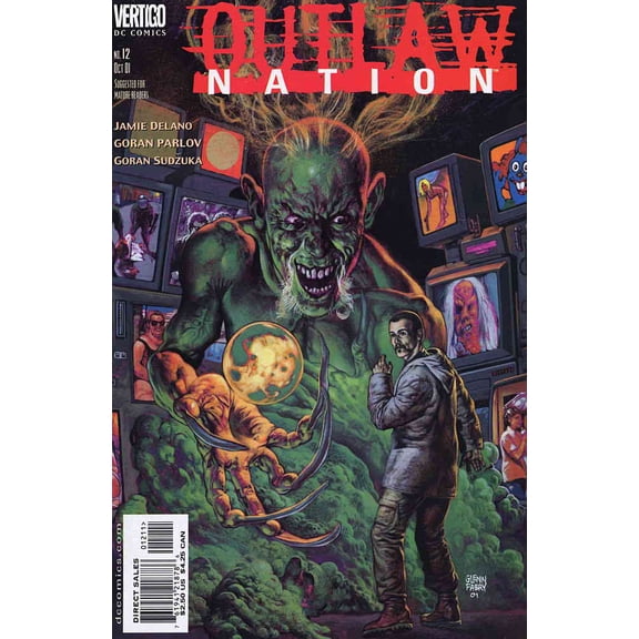 Outlaw Nation (Vertigo) #12 VF ; DC/Vertigo Comic Book