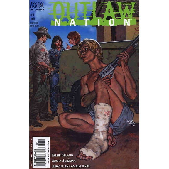 Outlaw Nation (Vertigo) #8 VF ; DC/Vertigo Comic Book