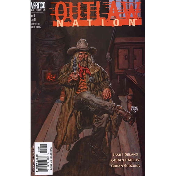 Outlaw Nation (Vertigo) #9 VF ; DC/Vertigo Comic Book
