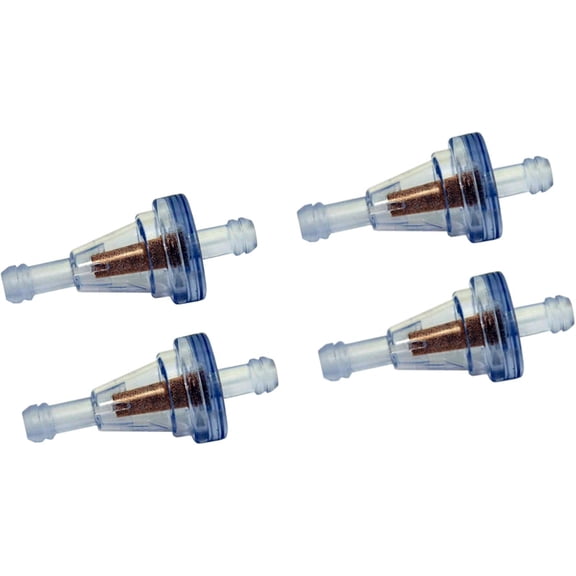 Outlaw Racing OR2210 Inline Gas Fuel Line Filter – Replacement Filter for Motorcycle, Dirt Bike, ATV, UTV, Snowmobile & Quad Scooter - Fits All Fuel Lines of 1/4" - 0.88" Overall Diameter