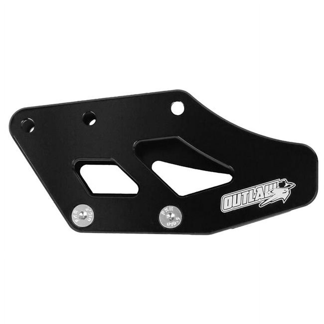 Chain Guard Block Outlaw Racing OR2799BK Rear Aluminum Chain Guide Guard Block, Black ...