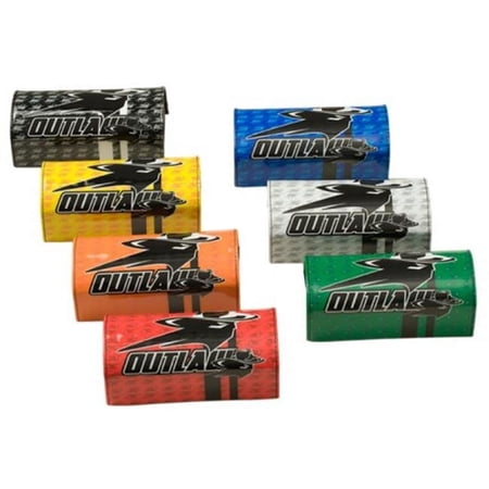 Outlaw Racing ORBP18GN 1-0.12 in. Bike Bar Pad, Green