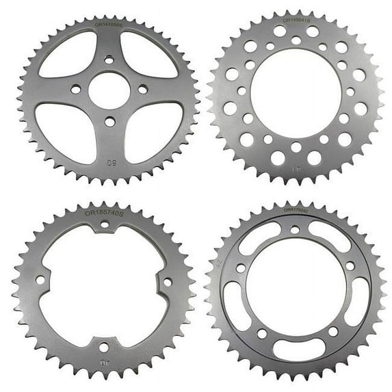 Outlaw Racing ORR130743 Rear Sprocket Steel - 43T For Honda CBR600F-F4I-RR-RR-ABS