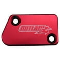 thumbnail image 1 of Outlaw Racing  Red Billet Front Brake Cap, 2007-2015, 1 of 1