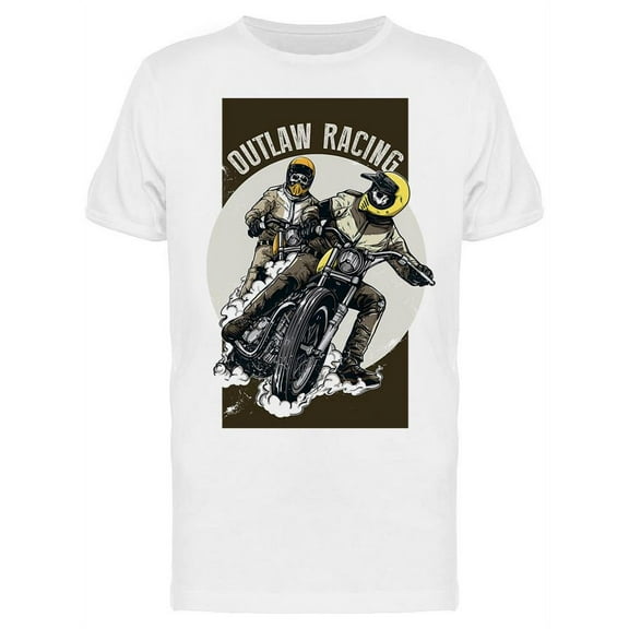 Outlaw Racing T-Shirt Men -Image by Shutterstock, Male Medium