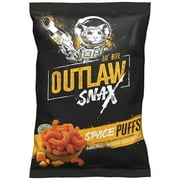 Outlaw Snax Space Blast Cheddar Cheese Flavored Puff 8.5oz Bag