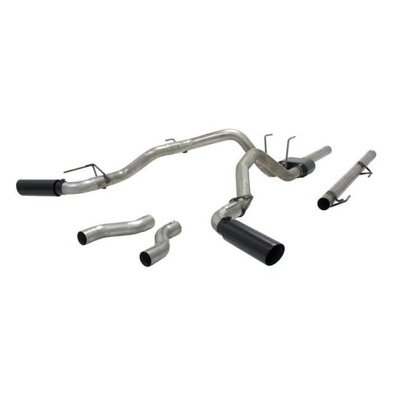 Outlaw Stainless Steel Dual Cat-Back Exhaust System
