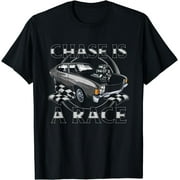 Outlaw Street Racing Chase Is A Race Drag Strip T-Shirt Black