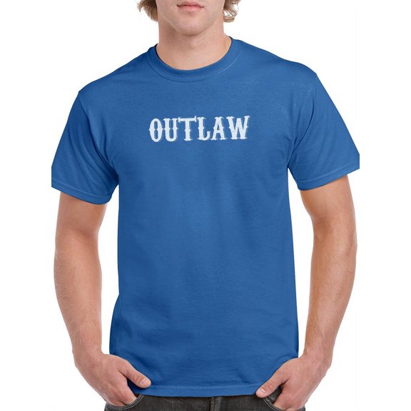 Outlaw T-Shirt Men -Smartprints Designs, Male Medium