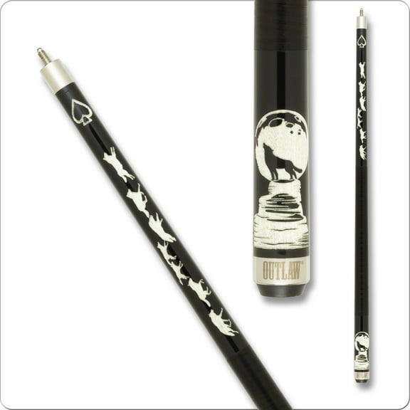 Outlaw OL58 Thunder Pool Cue  Billiard Stick Billiards Cues