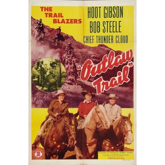 Outlaw Trail Movie Poster Print (27 x 40) - Item # MOVGB98453