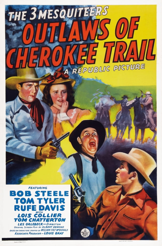 Outlaws Of Cherokee Trail U Canvas Art - (11 x 17)