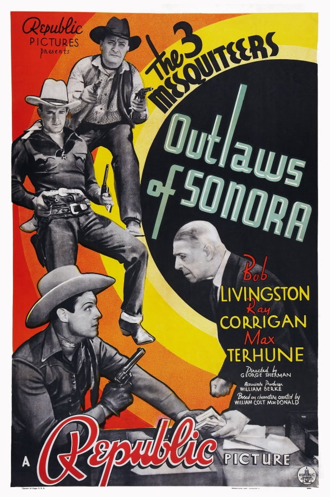 Outlaws Of Sonora Canvas Art - (24 x 36)